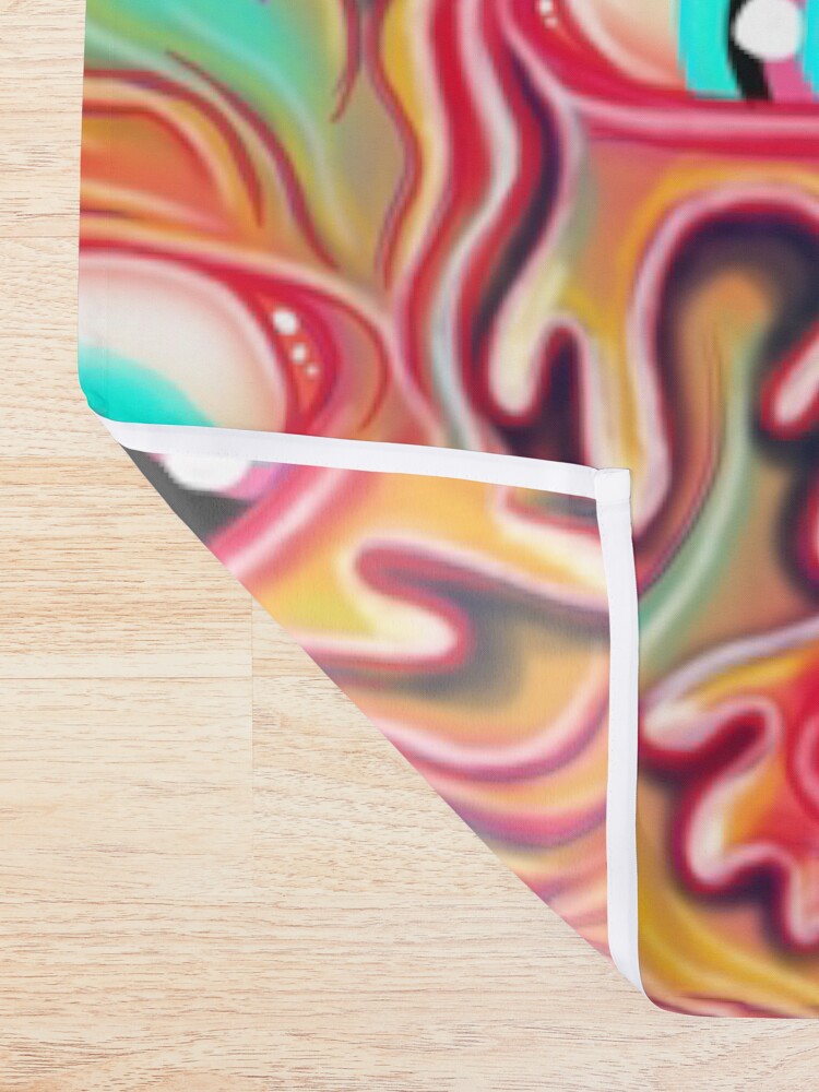 Alternate view of Eyeball Pattern Shower Curtain