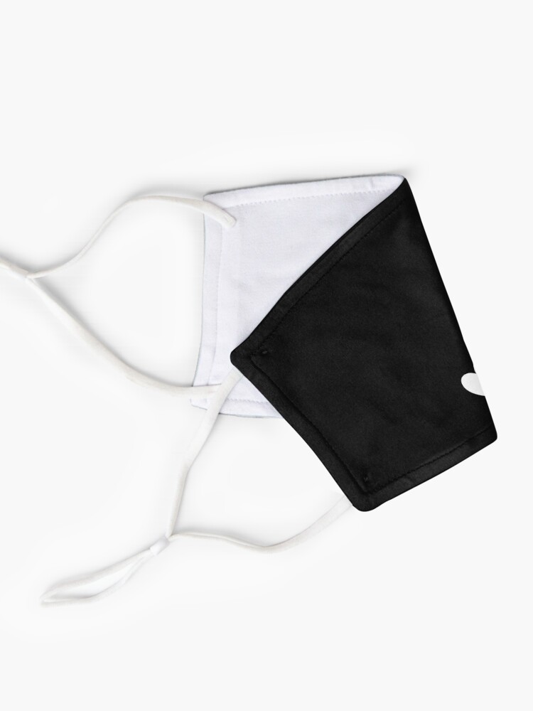 Alternate view of Panda Silhouette Portrait Mask