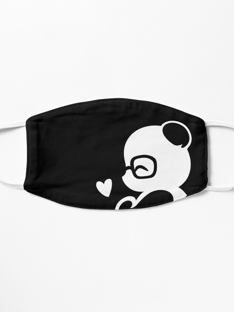 Alternate view of Panda Silhouette Portrait Mask