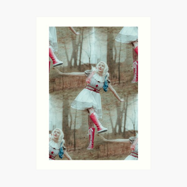 Cosplay Girl Art Print