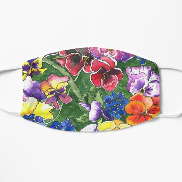 Pansies Mask