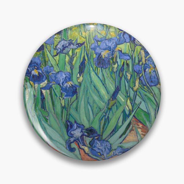 Item preview, Vincent Van Gogh "Irises" 1889 designed and sold by Alexandra Dahl.