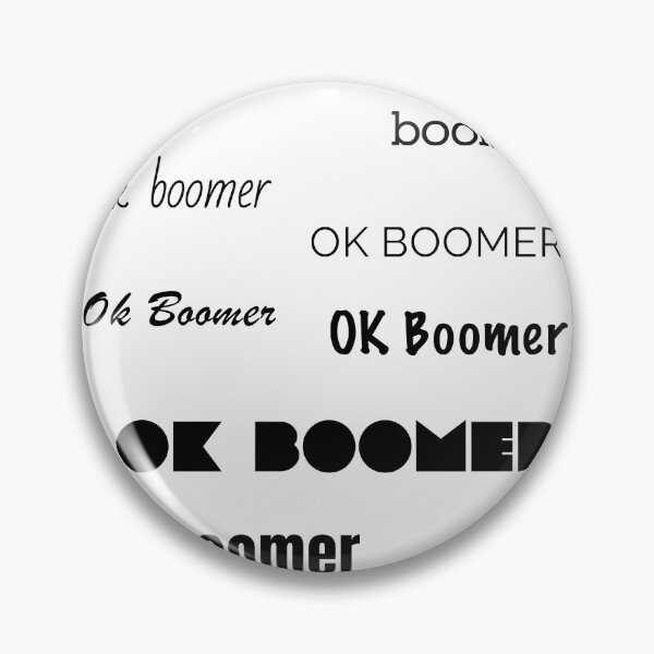 Item preview, OK Boomer Meme Sticker Set designed and sold by quoteedesigns.