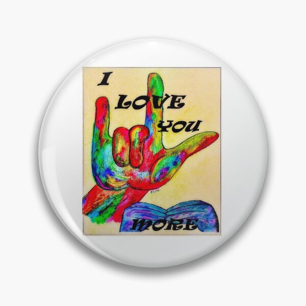 Item preview, ASL I Love You More 2 designed and sold by EloiseArt.