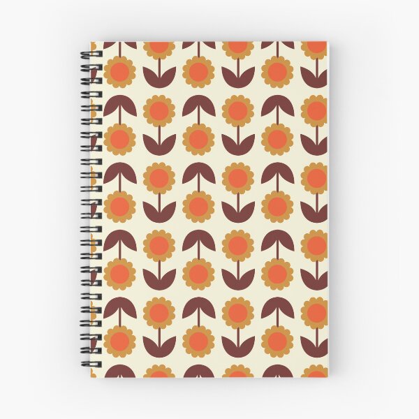 Item preview, 1970s Inspired Floral Pattern designed and sold by JuneJournal.