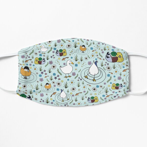 Ducks in a Pond Flat Mask