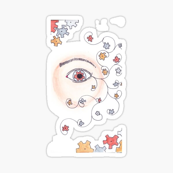 Steampunk Eye Sticker