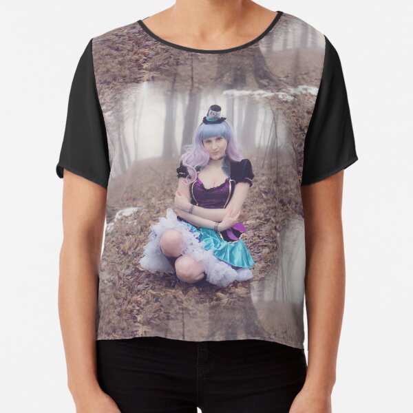 Fog Hatter Chiffon Top