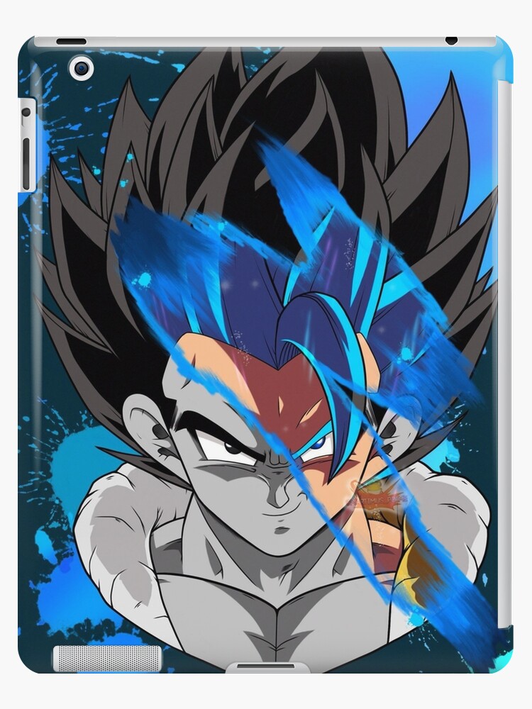 Blue Vegito & Blue Gogeta Drawstring Bag by thomasDten-Art