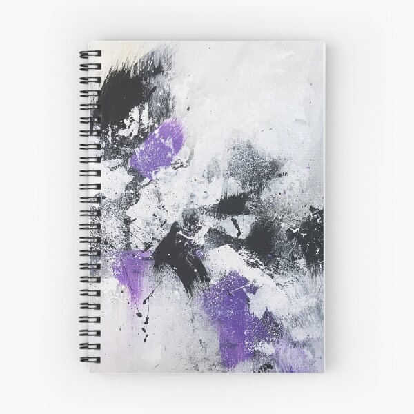 Aperçu de l'œuvre Violet et noir # 57 créée et vendue par emberstudio.