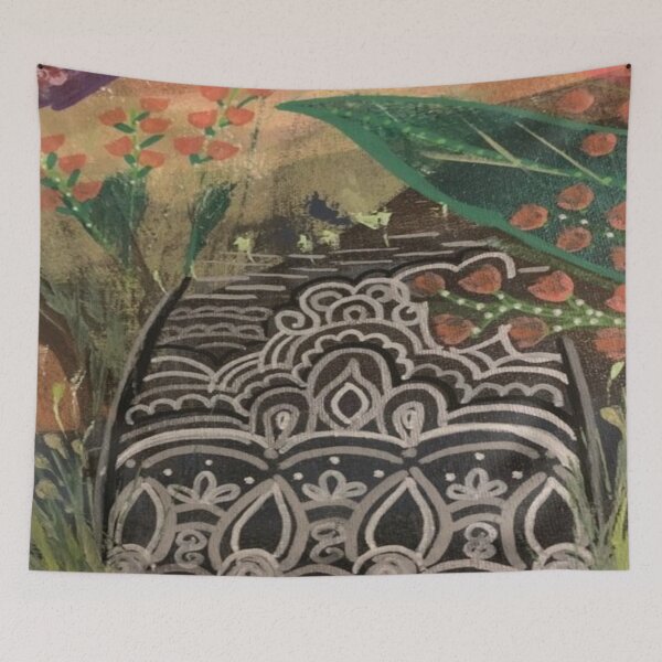 Item preview, Jungle Mandala Print  designed and sold by bipolarvirgoart.