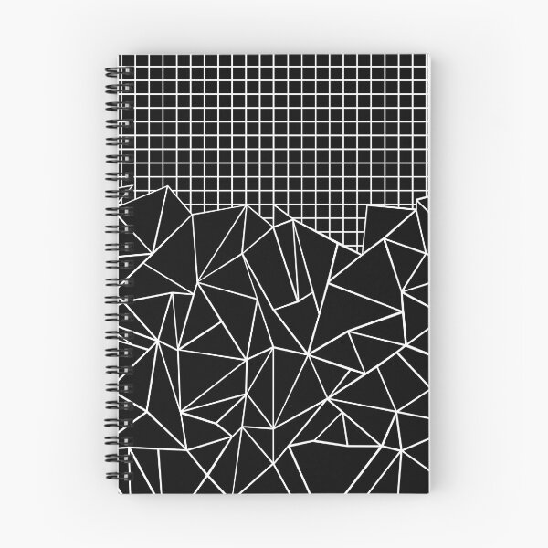 Item preview, Abstract Outline With Grid Black designed and sold by ProjectM.
