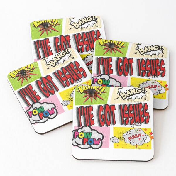 Item preview, I've Got issues Comic Humor  designed and sold by YELLOWCITY806.