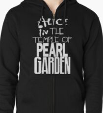 " Alice in The Temple Of Pearl Garden" Zipped Hoodie