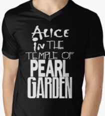 " Alice in The Temple Of Pearl Garden" Men's V-Neck T-Shirt