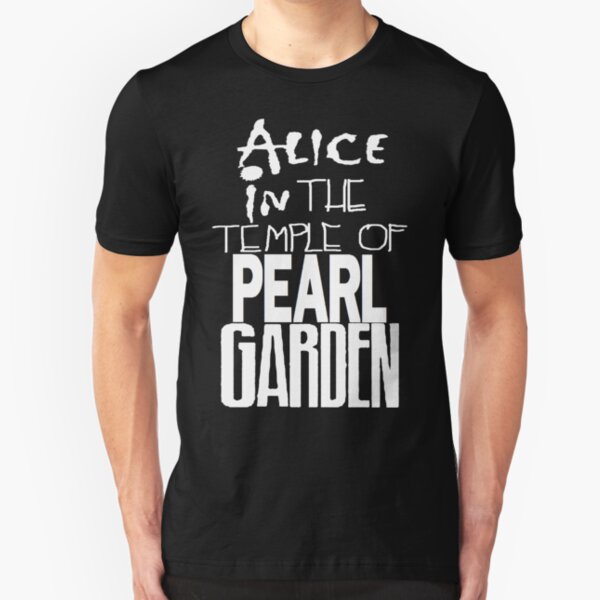 " Alice in The Temple Of Pearl Garden" Slim Fit T-Shirt