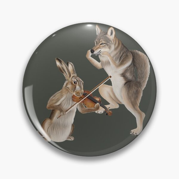 Item preview, Fiddle and Harmonica - Coyote and a Hare designed and sold by Mehu.