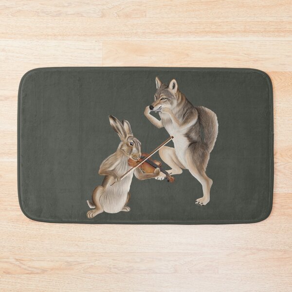 Item preview, Fiddle and Harmonica - Coyote and a Hare designed and sold by Mehu.