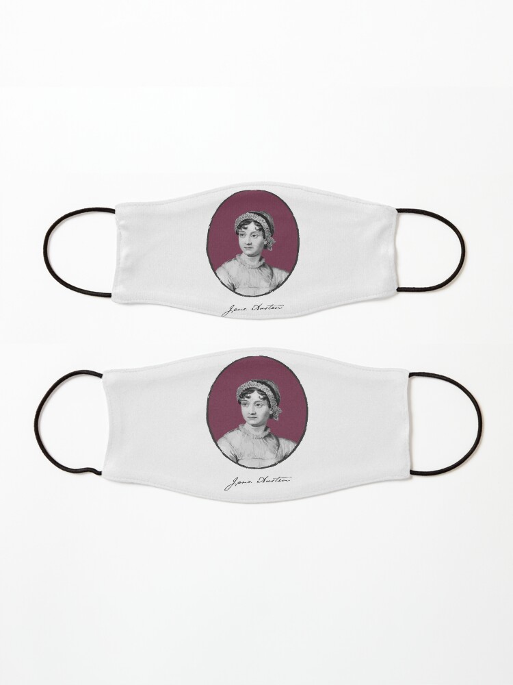 Alternate view of Authors - Jane Austen Mask
