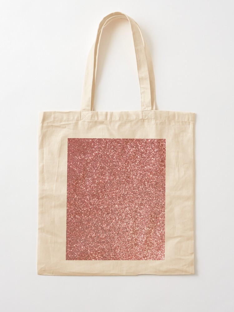 glitter tote bag