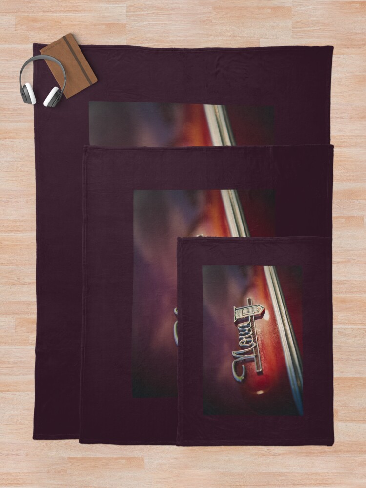 Alternate view of Chevy Nova 400 badge Throw Blanket