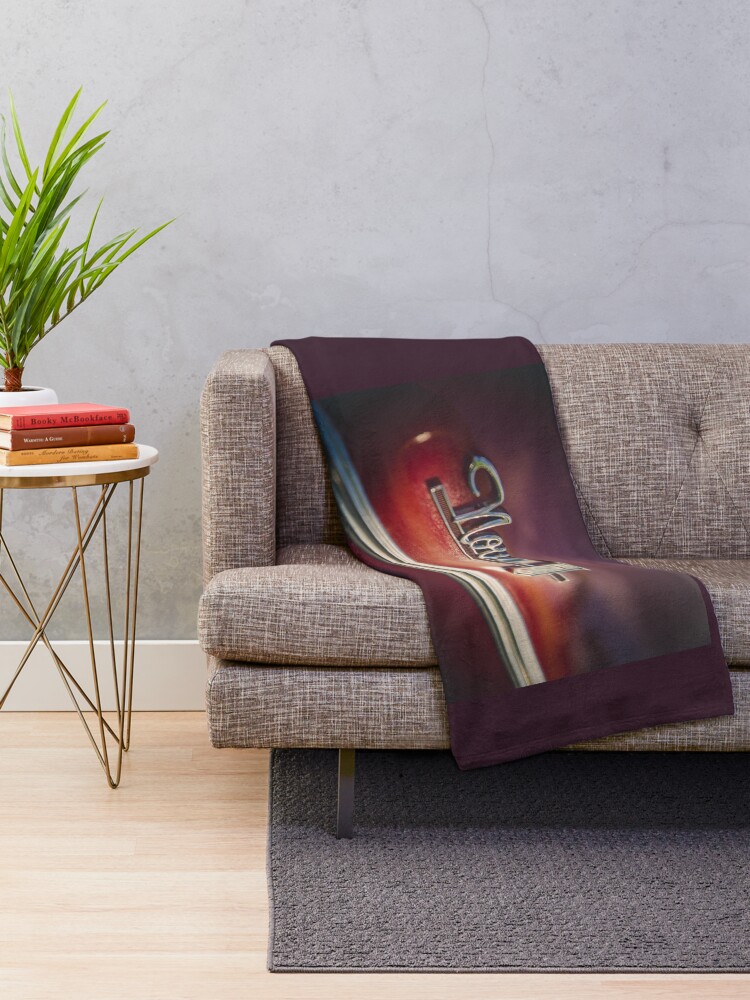 Alternate view of Chevy Nova 400 badge Throw Blanket