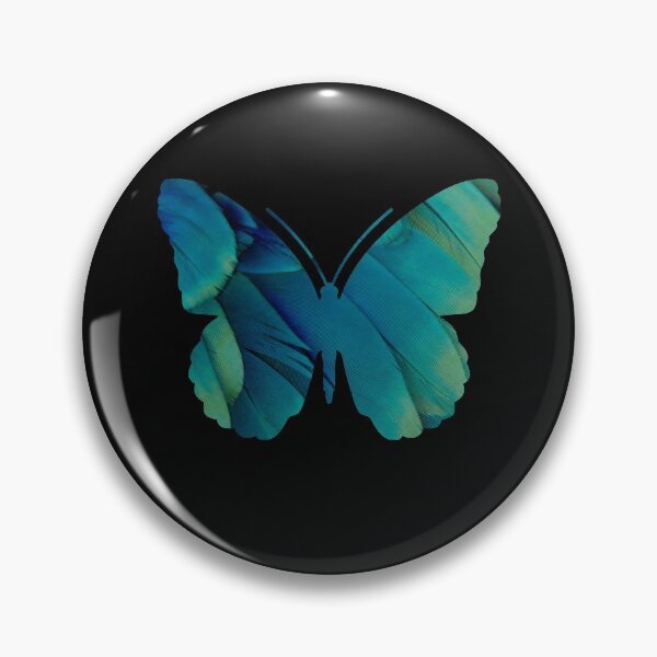 Item preview, Blue and Green Rainforest Butterfly T-Shirt designed and sold by DesignsbyZazz.