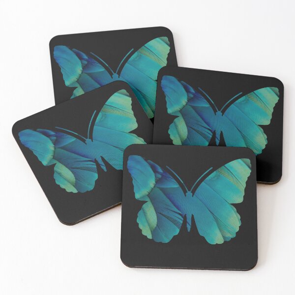 Item preview, Blue and Green Rainforest Butterfly T-Shirt designed and sold by DesignsbyZazz.