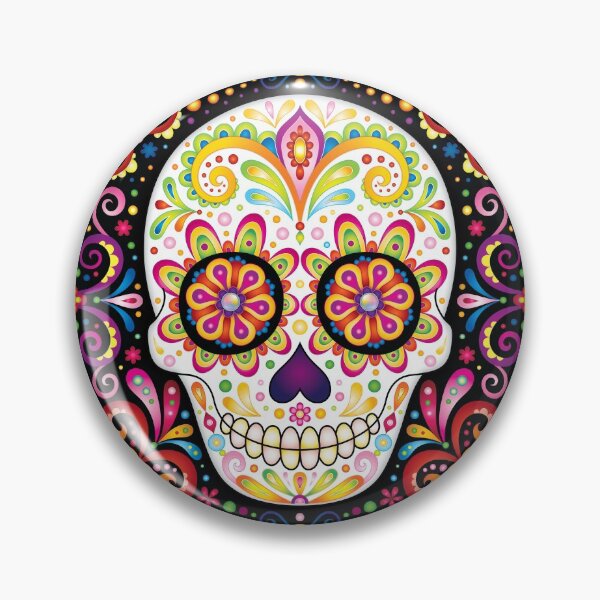Item preview, Psychedelic Sugar Skull - Colorful Art by Thaneeya McArdle designed and sold by Thaneeya McArdle.