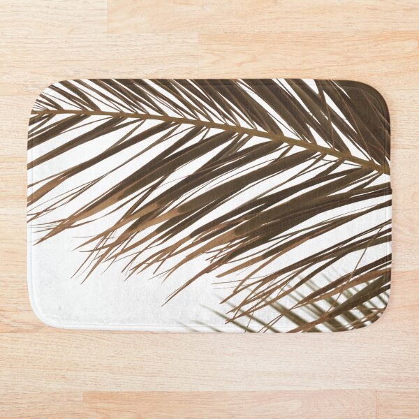 Artikelvorschau, Palm Tree Leaves in Beige entworfen und verkauft von PrintsProject.