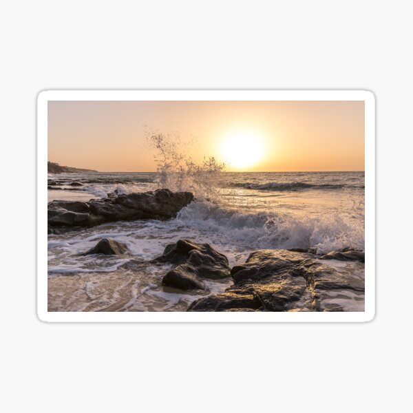 Sonnenaufgang auf Fuerteventura Canary Islands Sticker