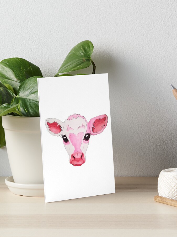 sweet lil strawberry cow Poster for Sale by rbw333