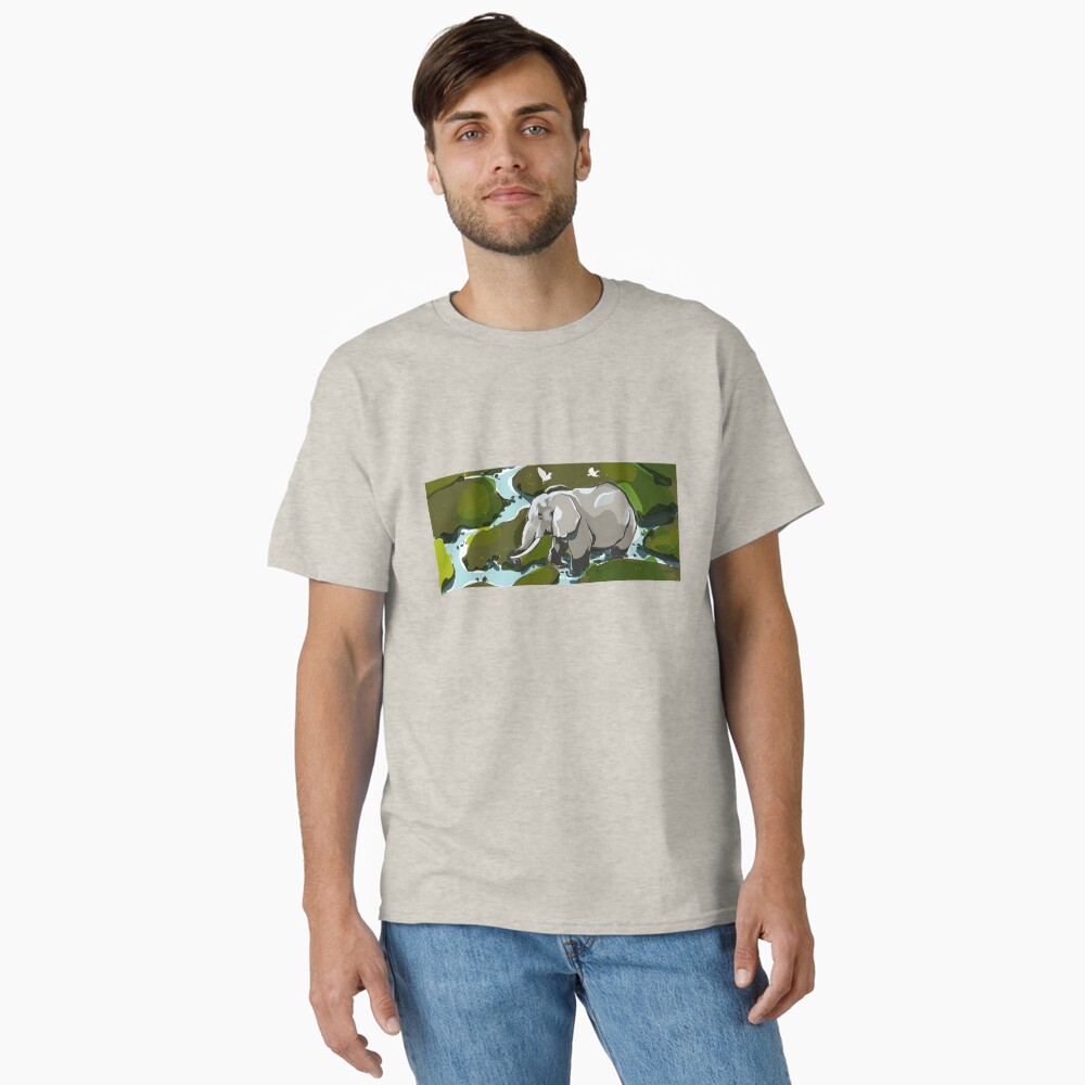 Vista previa del artículo con la obra «Camiseta clásica», diseñado y vendido por CovoStudio.