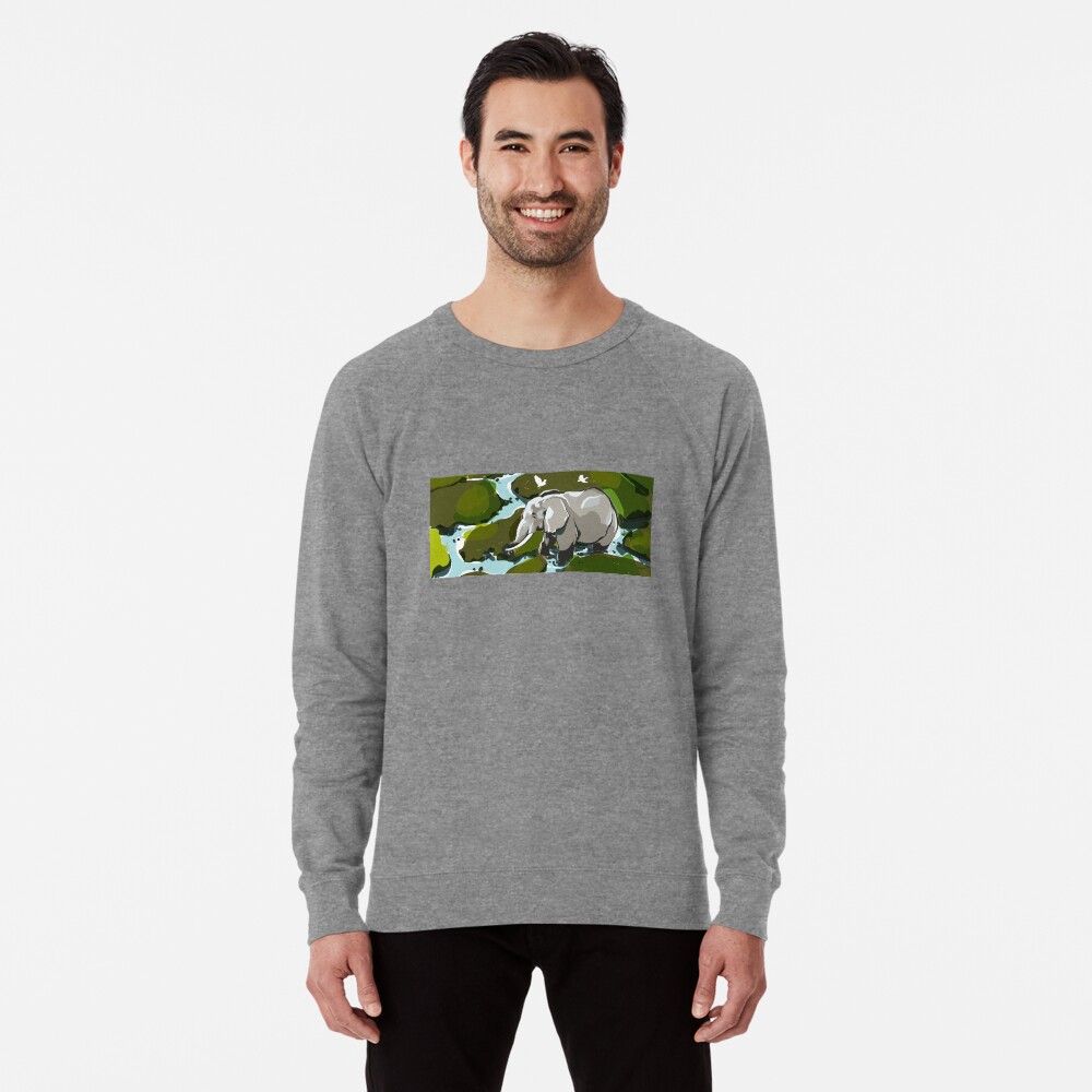 Vista previa del artículo con la obra «Sudadera ligera», diseñado y vendido por CovoStudio.