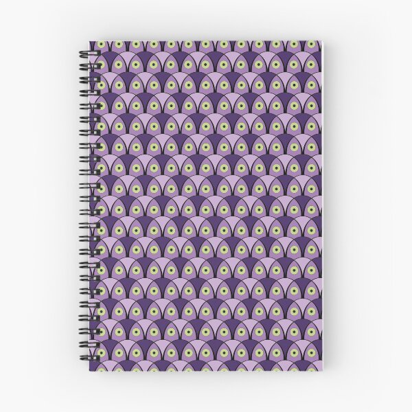 Item preview, Purple owls - pattern 2 designed and sold by Hulya Yucel Designs.