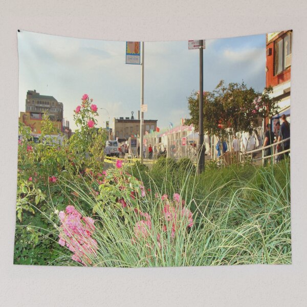 Item preview, Spring Flowers Blooming In Coney Island designed and sold by bipolarvirgoart.