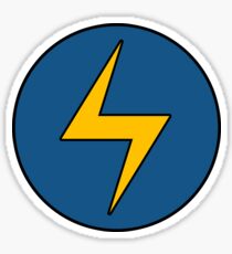 Lightning Bolt Logo Emblem Sticker