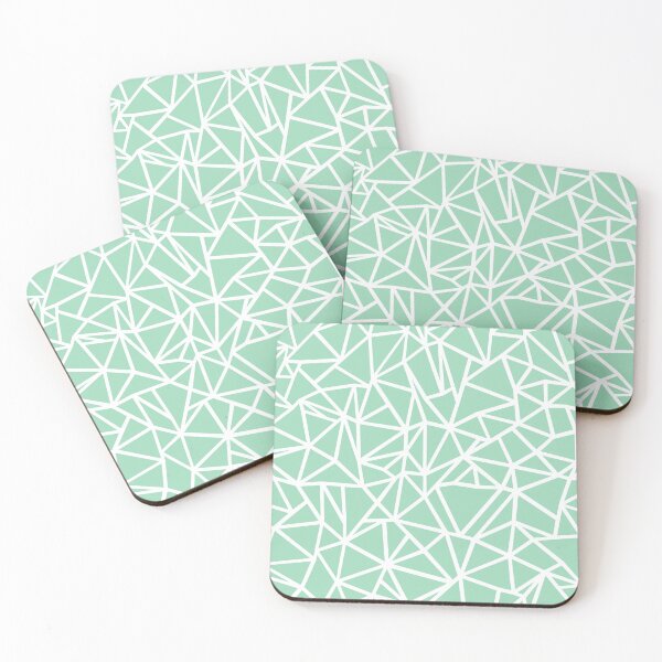 Item preview, Abstraction Outline Thick Mint designed and sold by ProjectM.