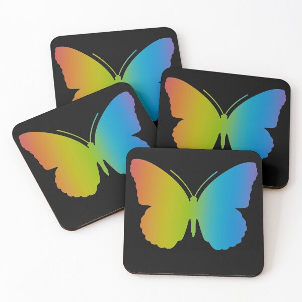 Item preview, Rainbow Tie Dye Butterfly T-Shirt designed and sold by DesignsbyZazz.