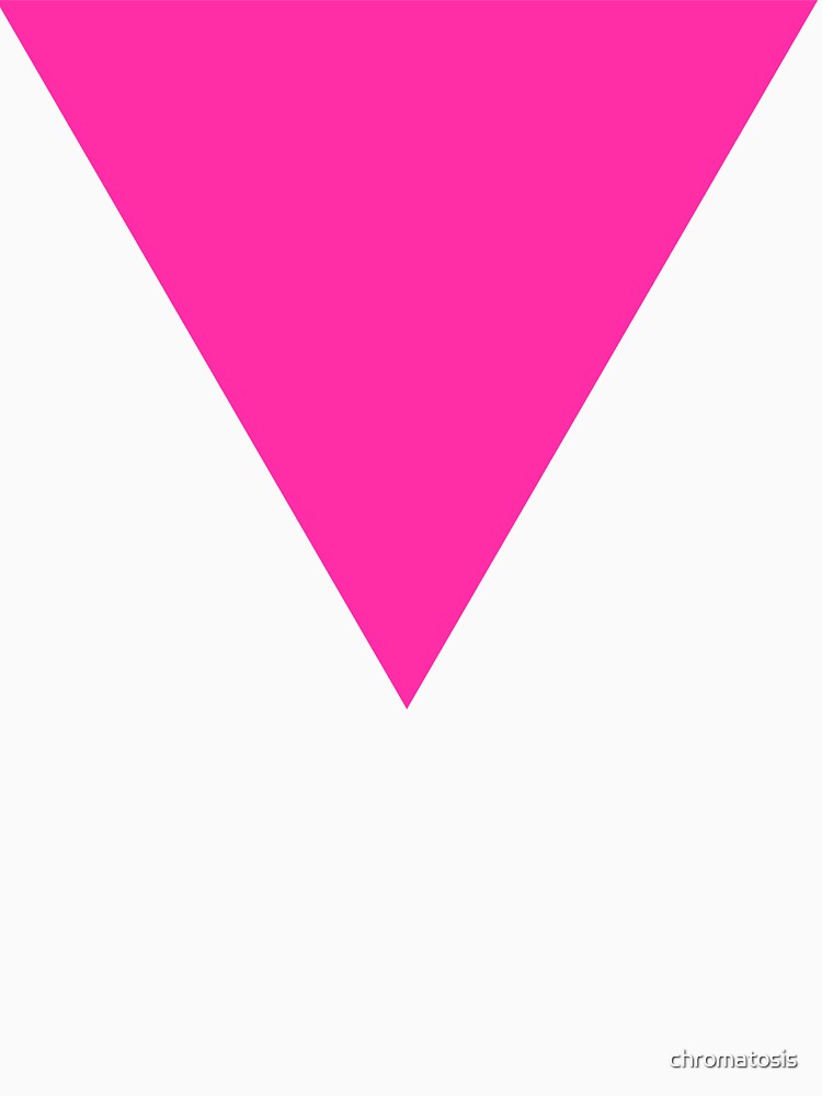 pink triangle by chromatosis
