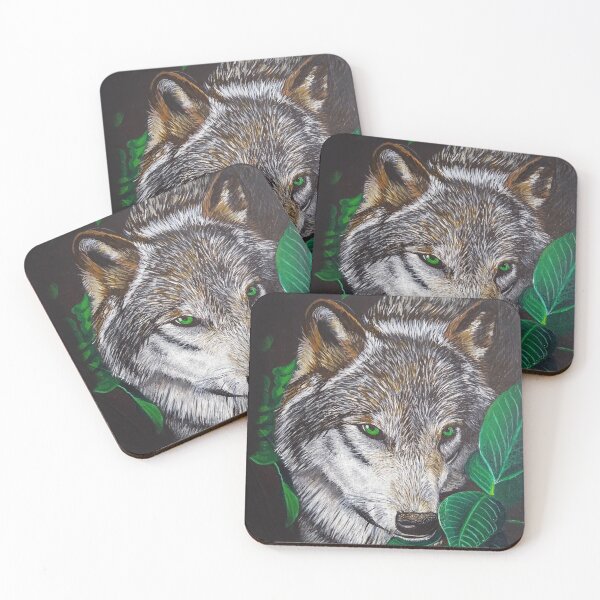 Item preview, The exit of the wood `` the wolf '' by Nalyfay designed and sold by nalyfay.