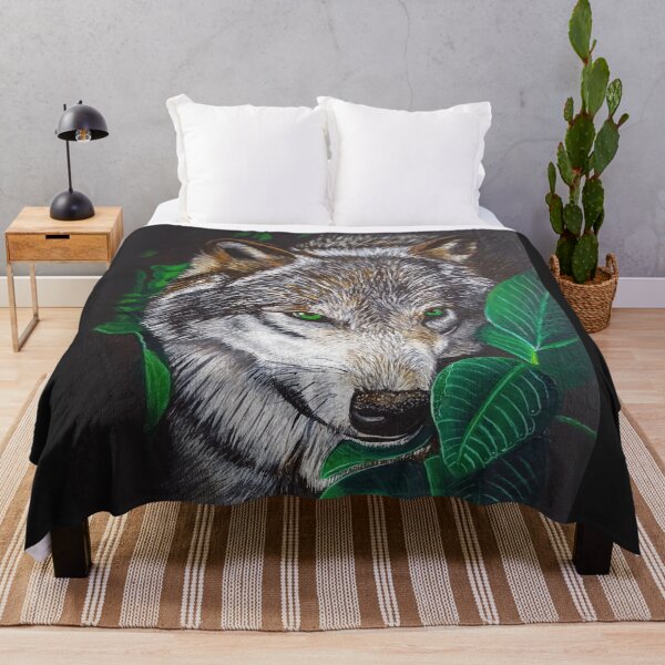 Item preview, The exit of the wood `` the wolf '' by Nalyfay designed and sold by nalyfay.