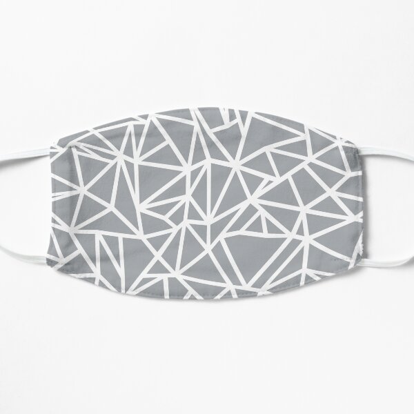 Abstraction Outline Thick Grey Mask