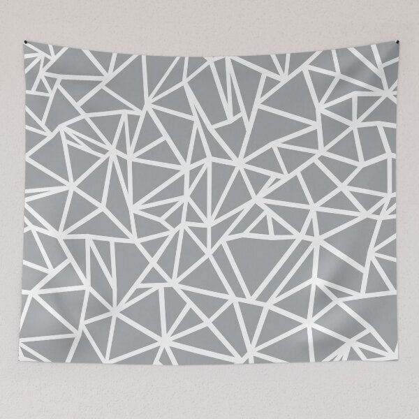 Item preview, Abstraction Outline Thick Grey designed and sold by ProjectM.