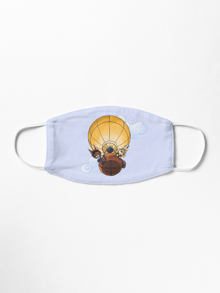 Alternate view of Rabbit Balloonists Mask