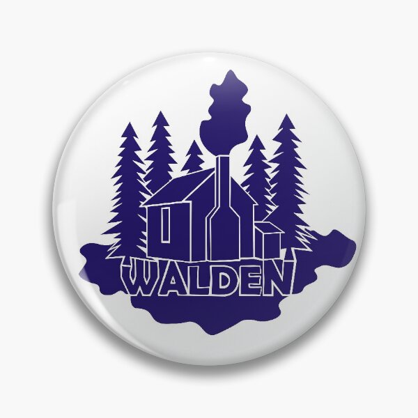 Item preview, Walden - Henry David Thoreau (Blue version) designed and sold by Printables Passions.