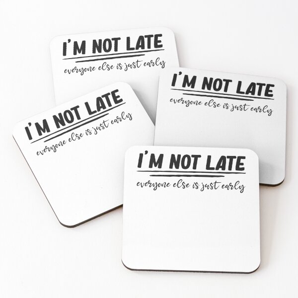 Item preview, I’m not late funny shirts for women shirt with quotes graphic tee womens clothes funny t-shirt unique gift for her designed and sold by Noussairox.