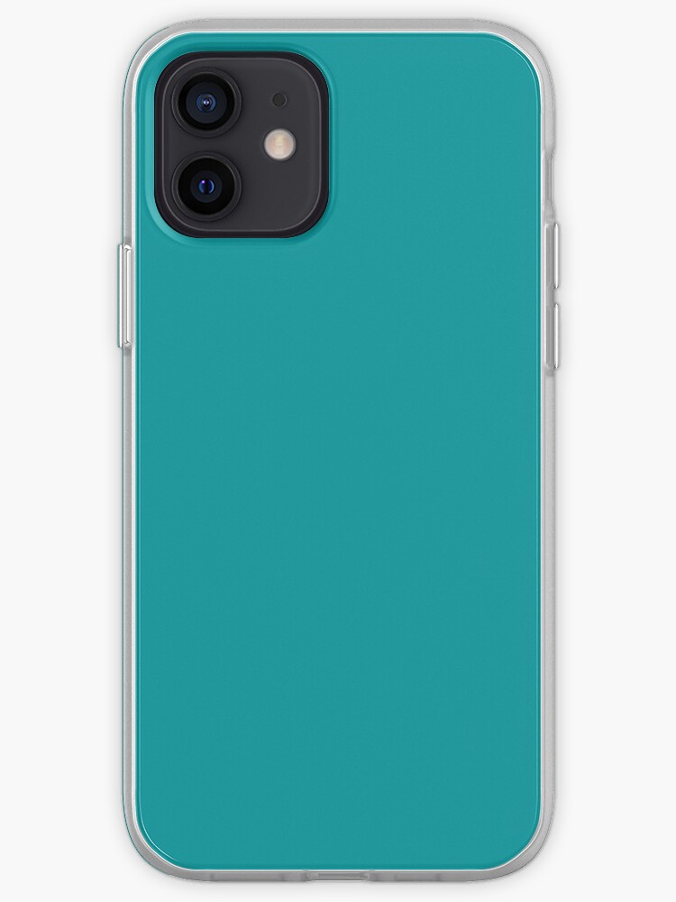 Bright Viridian Green Solid Colour Iphone Case Cover By Coverinlove Redbubble