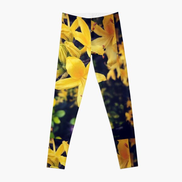 Yellow Azalea Leggings