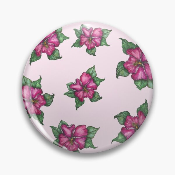 Item preview, Pink Hibiscus Pattern designed and sold by corianndesigns.